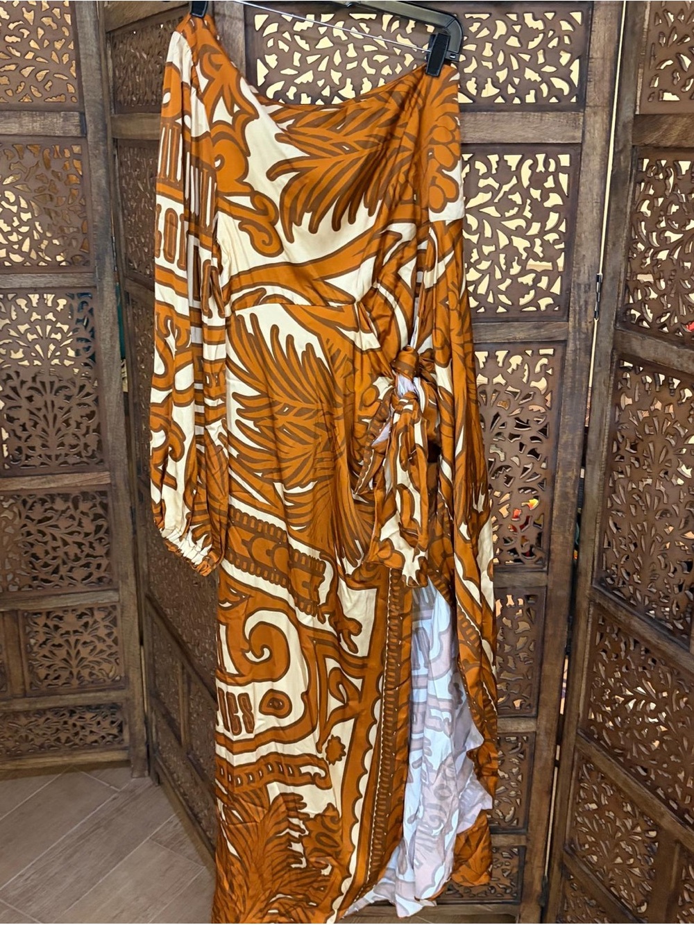 Eugenia Fernandez One Shoulder Dress M - Picture 3 of 5